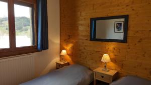 Hotels La Souloise : Chambre Lits Jumeaux - Vue sur Montagne