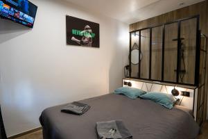 Appartements Capsule Wellness - sauna - balneo - machine de sport privatif - PS5 - 2 chambres : photos des chambres