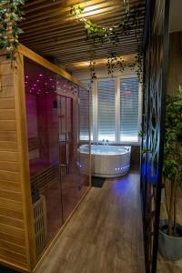 Appartements Capsule Wellness - sauna - balneo - machine de sport privatif - PS5 - 2 chambres : photos des chambres