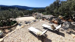 Luxury stone house in a Nature park