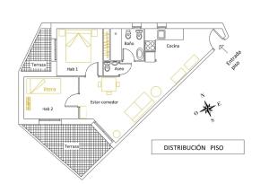 Alojamiento Piso 2 dormitorios