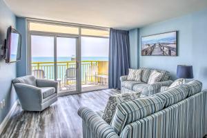 Ocean-View Balcony North Myrtle Beach Condo!