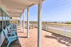 Gulf Coast Views Stilted Retreat in Galveston!
