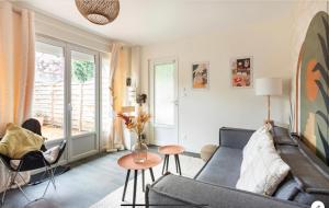 Appartements Le 102, Maison avec Terrasse et parking Gare de ROUEN : photos des chambres