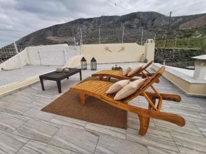 Santorini Vineyard Villa with Heated Pool