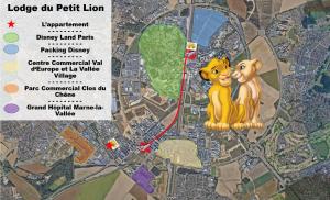Appartements Lodge Du Petit Lion proche DISNEYLAND PARIS : photos des chambres