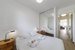 Appartements Bel appartement moderne avec jardin - terrasse : photos des chambres