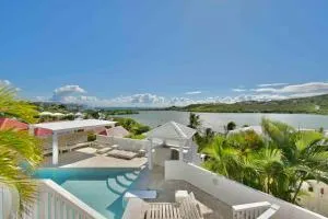 5 min de Baie Orientale-vue magique, Idolem résidence unité 14 - 57 Rue du Mont Vernon 1 - Cul de Sac