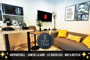 Appartements Appart Chill & Work - 50m Gare de Valenciennes : photos des chambres