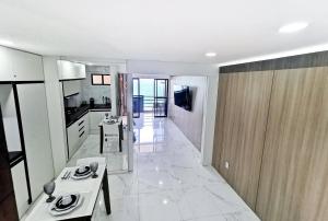 PARADISE DELUXE- Apartamento de luxo em Hotel 4 estrelas - melhor vista de ponta negra