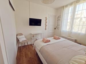 Maisons d'hotes Les Rauches - Quai Loire - Suite 2 Chambres : photos des chambres