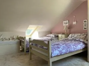 Cosy twin room with private bathroom - Oare