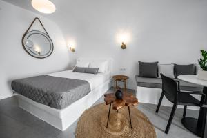 Standard Cave Villa with Hot Tub and Caldera view room in Virginia's Cave Villas