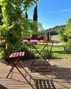 Maisons de vacances Le Cube des Garrigues : photos des chambres