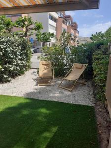 Studio Grazel classé 1 étoile au calme Rez de chaussée avec piscine et jardin