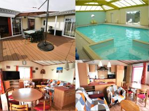 Maisons de vacances Le Cocon des Dunes - piscines chauffees : photos des chambres