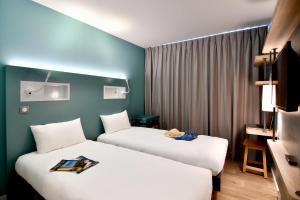 Hotels ibis budget Saint Nazaire Centre Gare : Chambre Lits Jumeaux
