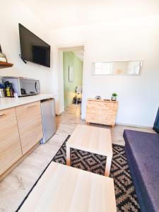 Appartements La Terrasse - Appartement Cosy et Parking a Grenoble : photos des chambres