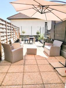 Appartements La Terrasse - Appartement Cosy et Parking a Grenoble : photos des chambres