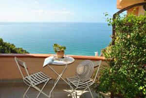 Villa Arborea vista mare