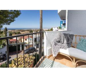 Apto nórdico con vistas al mar, a 5’ de P Banus