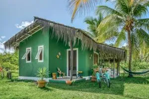 Bangalô Verde Recanto Uaná - 280m praia Tatuamunha - Tatuamunha