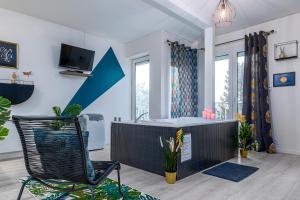 Maisons de vacances Suite SPAradise - SPA Prive - 6min Disneyland PARIS : photos des chambres