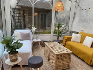 Appartements T2 style cottage - Veranda & Terrasse exterieure : photos des chambres