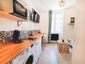 Appartements Le Bourget - petit studio - Grenoble : photos des chambres