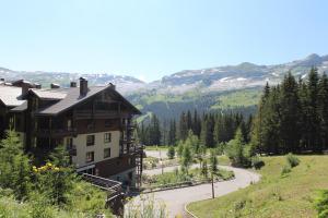Newly redecorated 2-bed ski-in ski-out family apartment