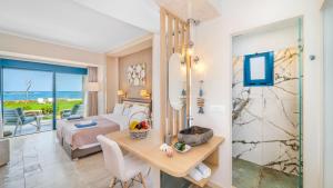  One-Bedroom Apartment with Front Sea View (2 Adults) room in Pyrgos Beach Hotel Apartments
