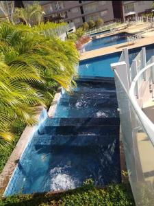 Apartamento no Evian Thermas Residence a 1 km do centro de Caldas Novas