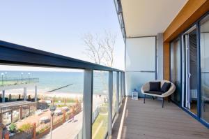 Apartament z widokiem na morze USTRONIE APARTMENTS Nadmorski Luksus Apartamenty