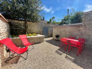 Maisons de vacances Maison familiale avec jardin : Maison 2 Chambres