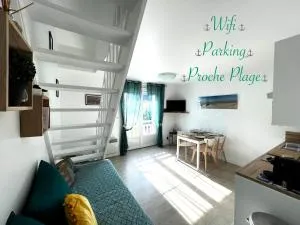 Duplex moderne à 700m de la plage Parking & WiFi - Colline-Beaumont