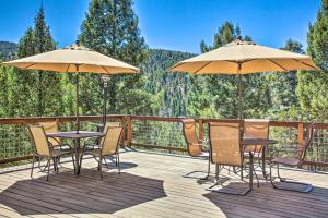 Roomy Angel Fire Home with Hot Tub, Sunroom and Views!