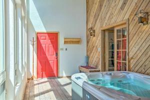 Roomy Angel Fire Home with Hot Tub, Sunroom and Views!