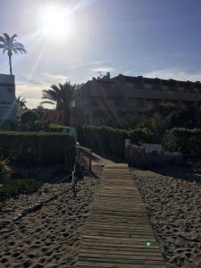 Ground floor naturist studio with terrace