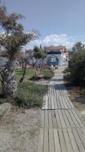 Ground floor naturist studio with terrace