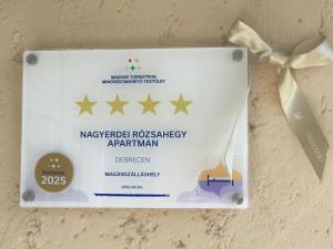 Debreceni Egyetem Nagyerdei Rosehill 1 Apartman Greatforest Rosehill 1 Apartman Free Parking