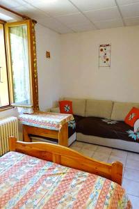 Maisons de vacances Maison spacieuse a Villar-Saint-Pancrace avec vue montagne : photos des chambres