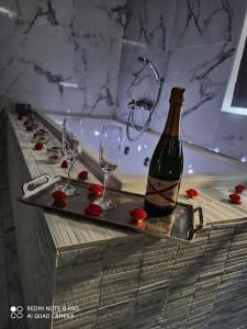 Appartements Triplex 110 m2 centre historique avec jacuzzi DINAN : photos des chambres