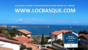 Maisons de vacances LOCBASQUE-COM - BEGIAK URAN - Villa Les Yeux Dans L'eau 3 ETOILES - WIFI : photos des chambres