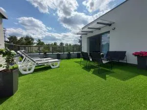 Apartament Leśny Taras z KLIMATYZACJĄ & Garaż podziemny w cenie-728-828-835- - Checiny