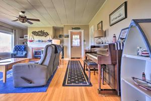 Nautical Lubec Cottage w Fire Pit & Grill!