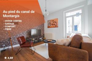 Appartements Le Canal,Hyper centre, Cosy, fibre, parking privee, 1 a 4 pers : photos des chambres