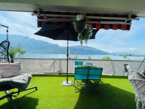 Appartements Superbe Appartement avec vue sur le Lac du Bourget : photos des chambres