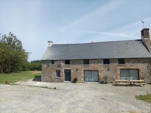 Maisons de vacances La grande baie spa privatif a 15 min du mt st Michel : photos des chambres