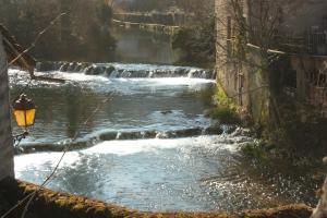 Appartements Grands Gites de charme avec jardin, lieu calme et paisible en plein coeur d'Arbois, linge inclu, lits faits a l'arrivee et menage en fin de sejour : Appartement