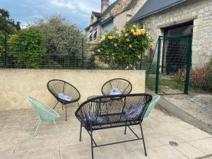 Appartements Studio Indre climatise, La halte de Cuze, aux abords de la Loire a velo : photos des chambres